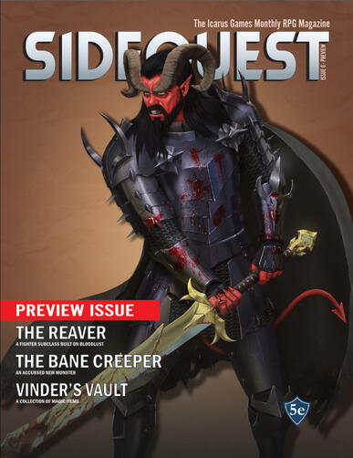 SIDEQUEST Preview Issue