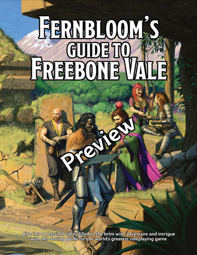 Fernbloom's Guide to Freebone Vale Fernbloom's Guide to Freebone Vale